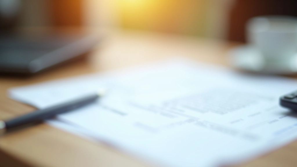 Formulaire de déclaration fiscale française avec stylo et documents sur bureau